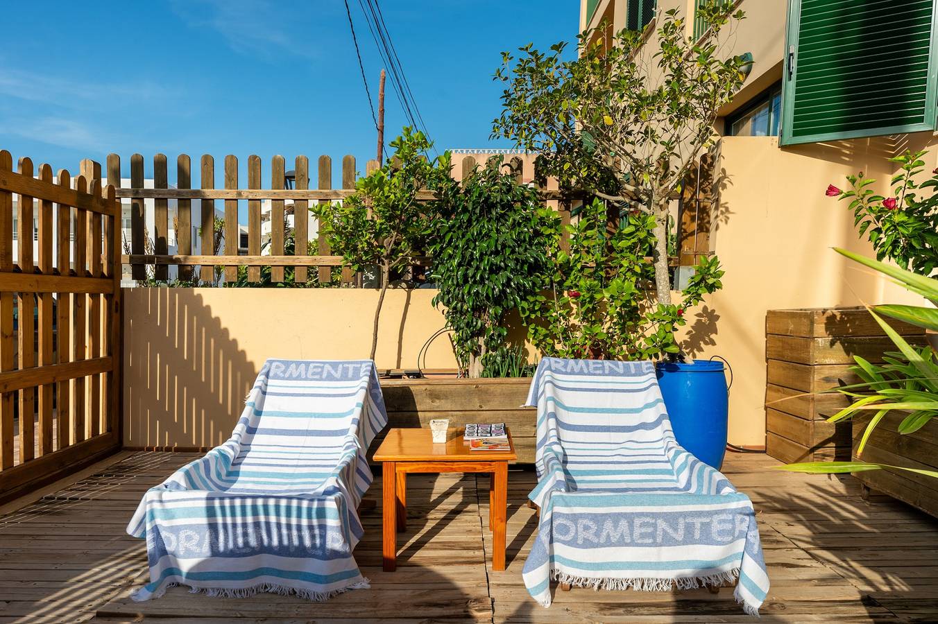 Ganze Wohnung, Ferienwohnung 'Es Pujols' mit Privatterrasse, Wlan und Klimaanlage in Es Pujols, Formentera
