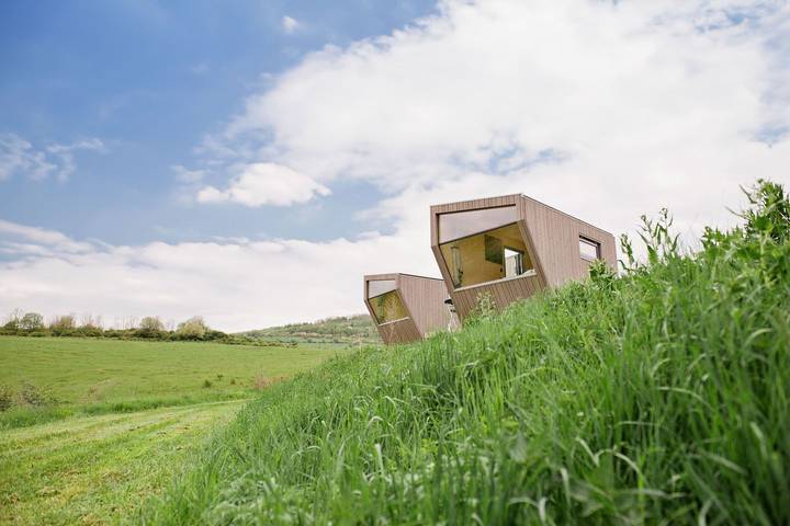 Ferienhaus für 2 Personen, mit Terrasse und Sauna sowie Ausblick und Pool in Thüringen