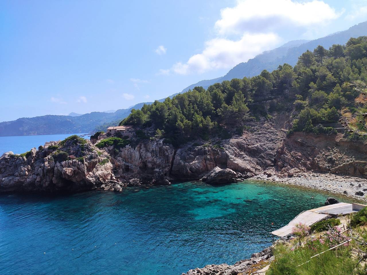 Villa Ca La Dolors Cala Deià in Deià, Mallorca Westen