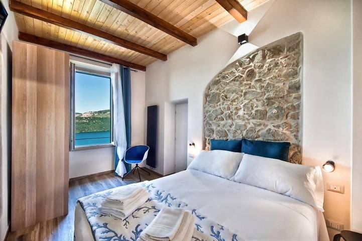 Appartamento per 4 persone, con Balcone e Vista lago nonché Panorama a Castel Gandolfo