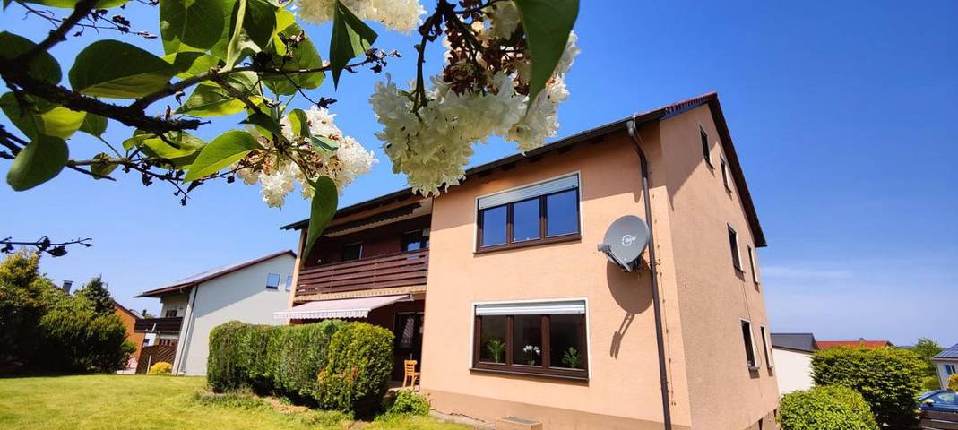 Ferienwohnung für 7 Personen, mit Garten und Ausblick