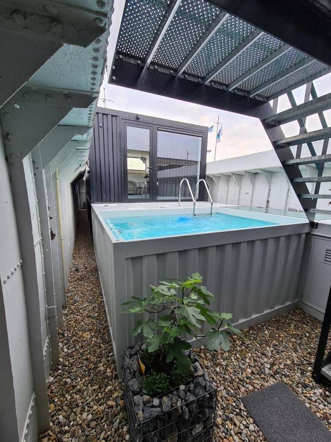 Bateau pour 4 personnes, avec piscine ainsi que vue et jardin à Gand - 2