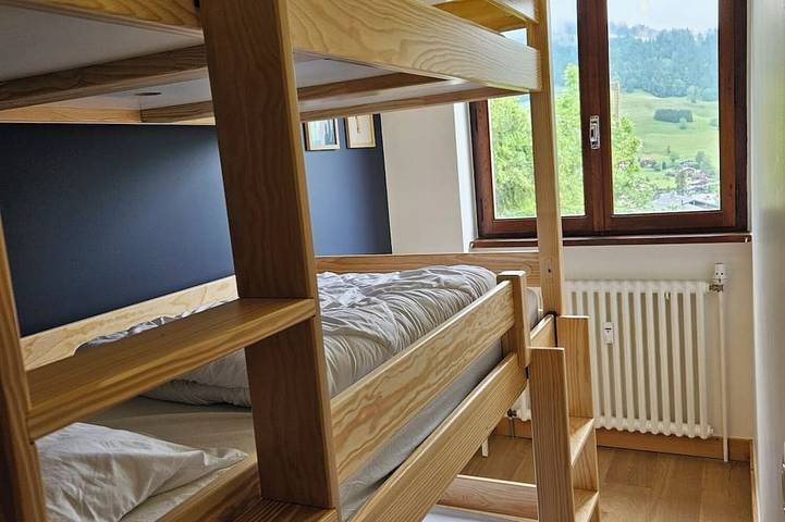 Apartamento entero, Megève- 50m2 Rochebrune 2 Ch (renovated May 2024) balcony in Megève, Pays du Mont-Blanc