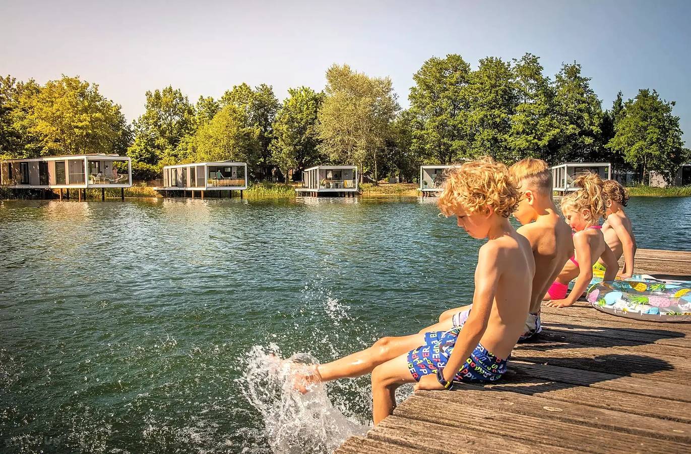 Wasserlodge | 8 Personen in Maasbree, Limburg (Niederlande)