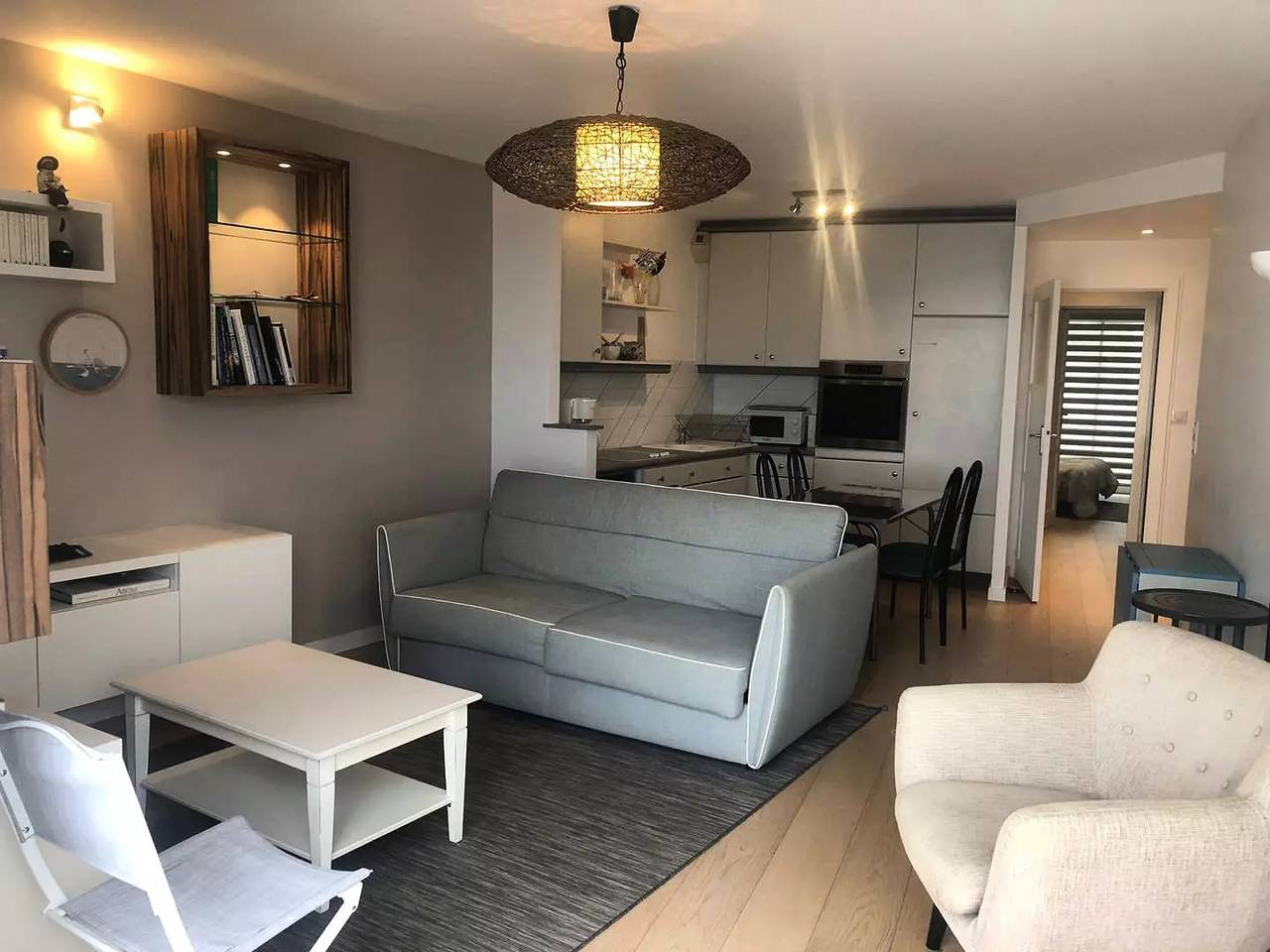 Apartamento entero, Hermoso apartamento 43m2 en el dique de Val André, vista al mar, acceso directo a la playa in Pléneuf-Val-André, Côte d’Émeraude
