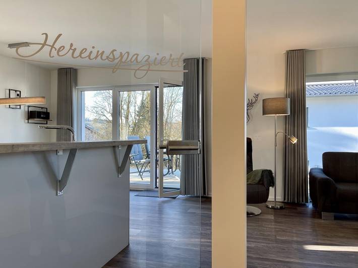Ferienhaus für 4 Personen, mit Balkon und Terrasse sowie Sauna in Diemelsee