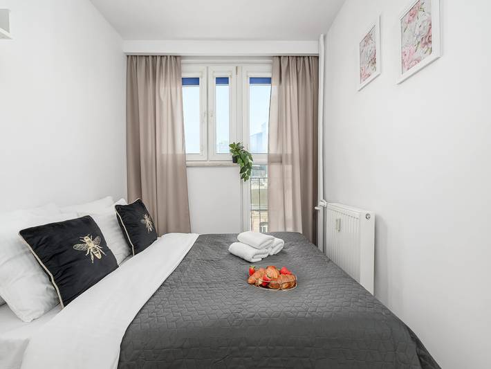 Apartamento entero, Apartamento céntrico con balcón en Varsovia in Varsovia, Mazovia (región)