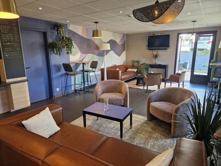 Hôtel pour 4 personnes, avec terrasse