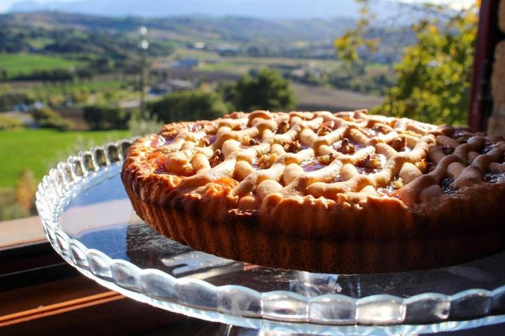 Casa vacanza per 2 persone, con giardino e panorama, con animali domestici in San Ginesio