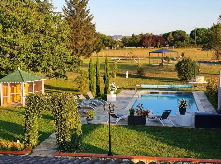 Chambre d’hôte pour 2 personnes, avec sauna et piscine ainsi que jardin et jacuzzi dans le Tarn - 4