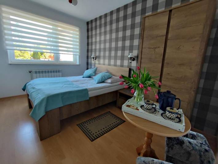 Bed & breakfast dla 4 osób, z widok i ogród w Łeba