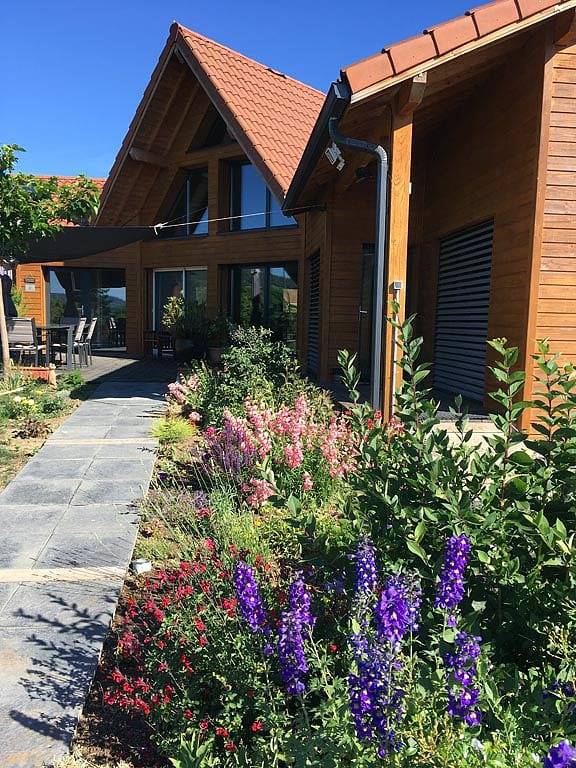 Les Condamines - Chambre Prune in Antoingt, Centraal Massief