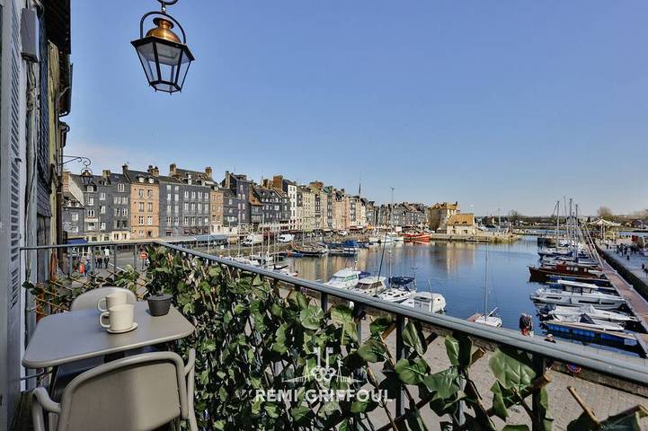 Gîte pour 2 personnes, avec balcon dans Port De Honfleur