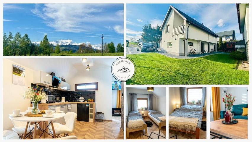 Apartament wakacyjny dla 4 osób, z widok i widok na jezioro oraz balkon - 1