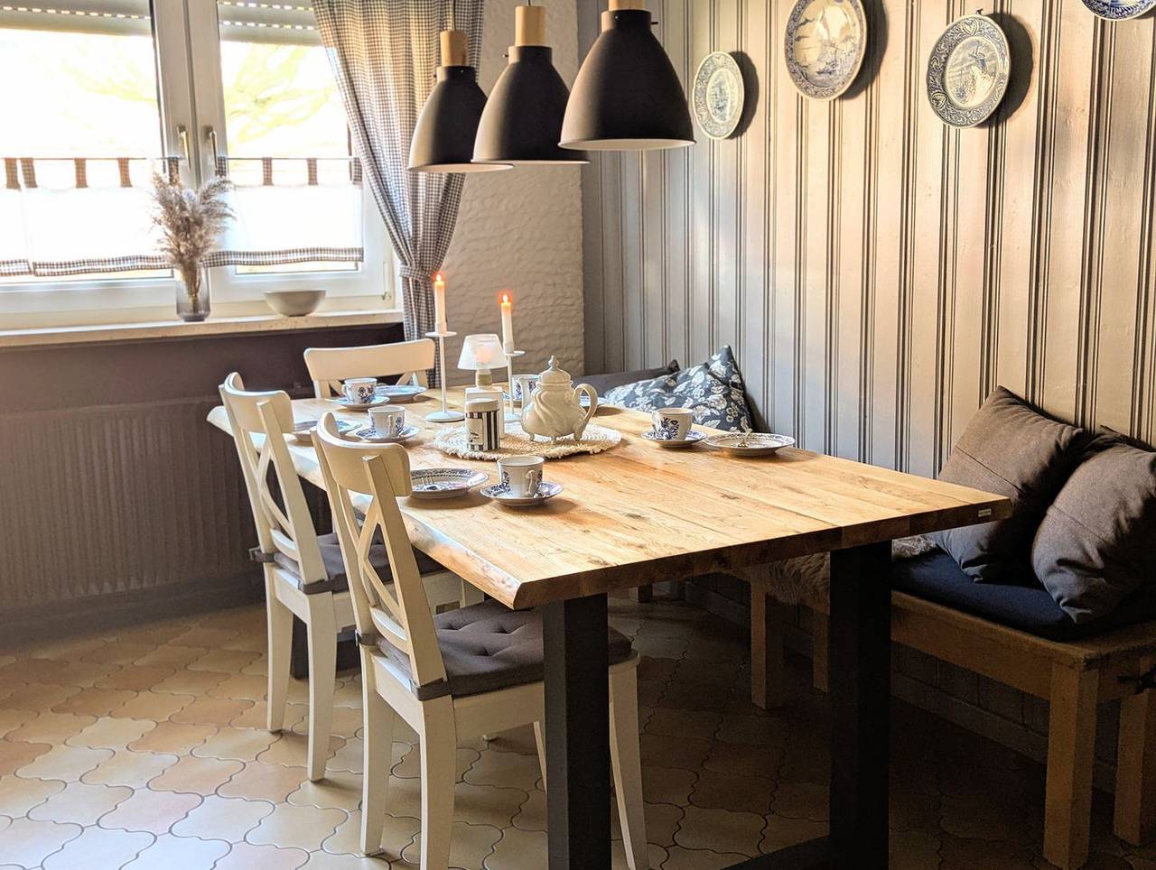 Apartamento entero, Komfortable Ferienwohnung Deichglück mit Terrasse, Garten und Strandnähe in Strand Norddeich, Norddeich