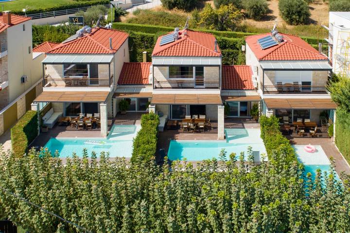 Villa für 7 Personen, mit Garten und Ausblick in Chalkidiki - 3