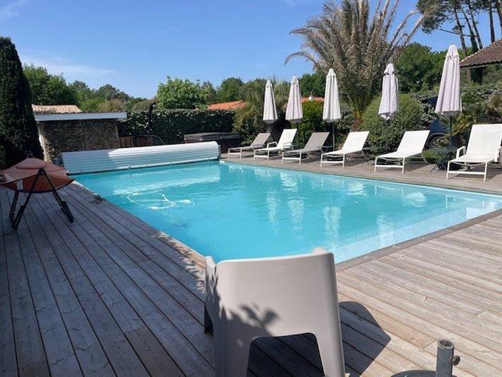 Filter.villa.villa pour 8 personnes, avec Jacuzzi ainsi que Terrasse et Jardin à Moliets-et-Maa