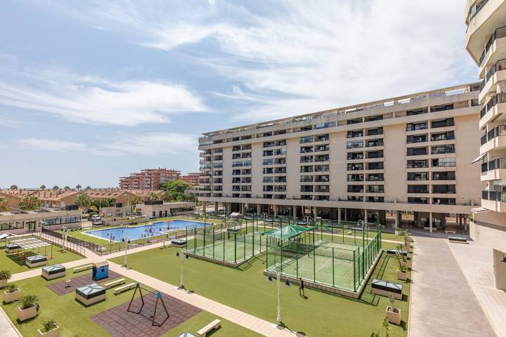 Apartamento de vacaciones para 4 personas, con balcón y jardín, Familias con niños - 1
