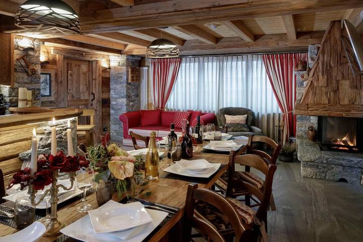 Chalet pour 14 personnes, avec sauna ainsi que balcon et jacuzzi dans Cervinia - 4