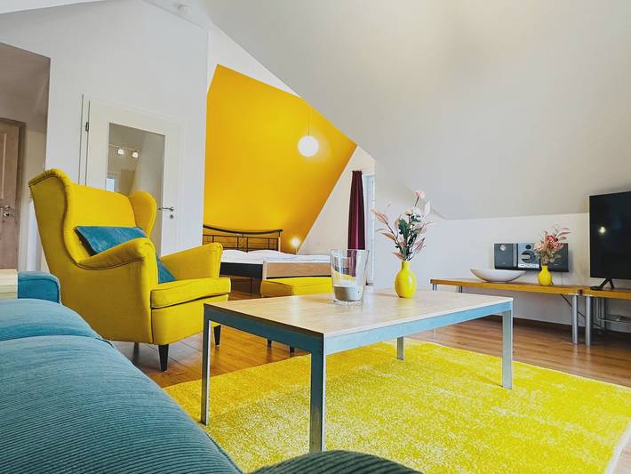 Ferienwohnung für 2 Personen, mit Balkon - 1