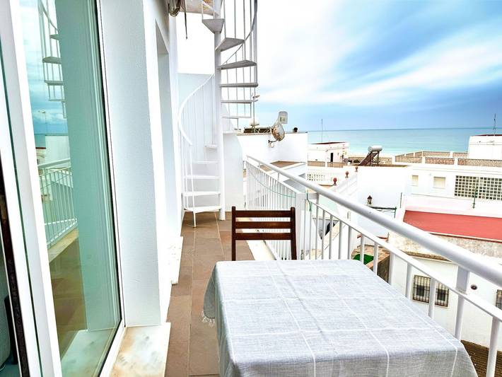 Ferienwohnung für 2 Personen, mit Meerblick und Terrasse in Conil de la Frontera - 4