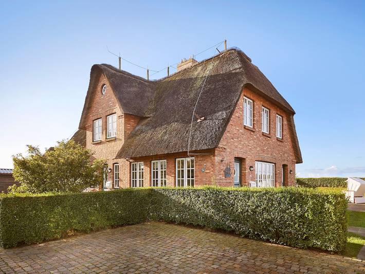Ferienhaus für 4 Personen, mit Terrasse und Sauna sowie Garten in Borgsum