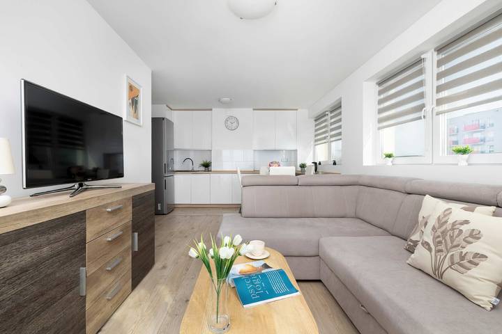 Apartament wakacyjny dla 5 osób, z balkon/ taras, Dla rodziny w Gliwice