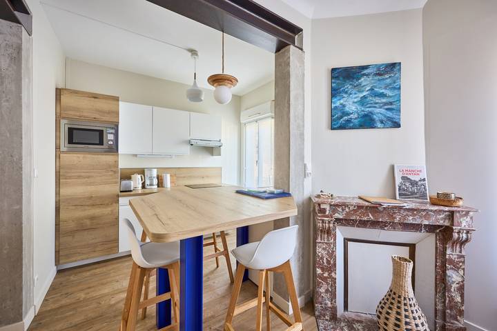 Appartement entier, Landemer - A 700 m de la plage in Barneville-Carteret, Côte de la Déroute