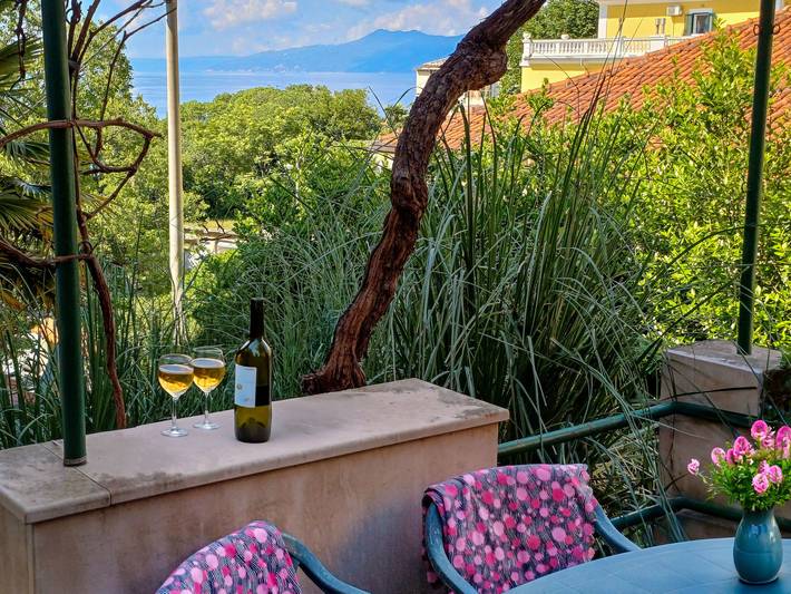 Ferienwohnung für 5 Personen, mit Terrasse und Garten, mit Haustier in Rijeka