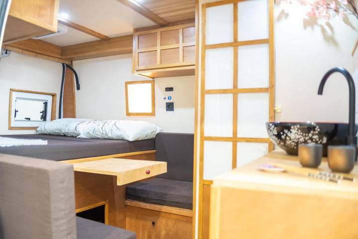 Albergue para 3 personas, con Terraza y Jardín en Gandía