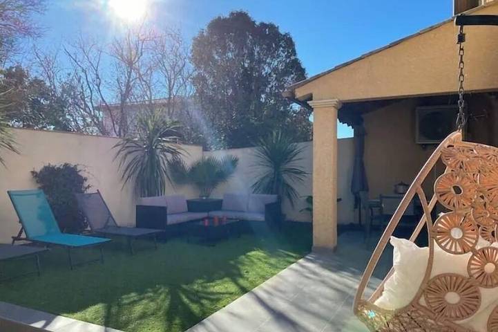 Location de vacances pour 6 personnes, avec jardin à Cournonsec