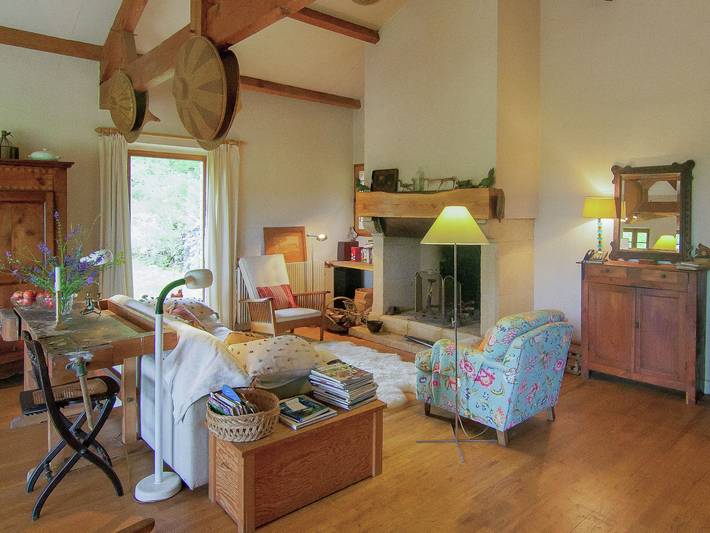 Location de vacances pour 6 personnes, avec Terrasse ainsi que Jardin et Vue à Bouzic