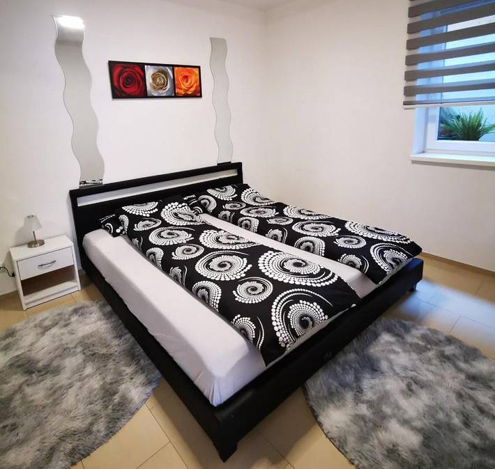 Ferienwohnung für 3 Personen, mit Terrasse und Garten in Ansbach