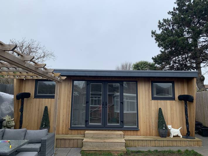 Maison de vacances pour 2 personnes, avec Vue sur l’océan ainsi que Terrasse et Jardin à Brighton