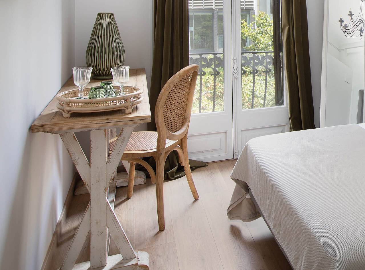 Mar - Deluxe Double room with balcony in Barcelona Centre, Barcellona