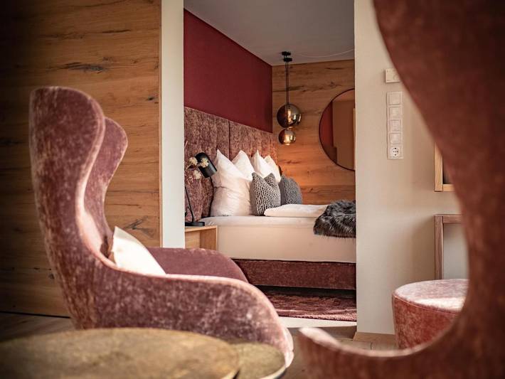 Ferienhaus für 2 Personen, mit Terrasse und Garten sowie Sauna und Ausblick