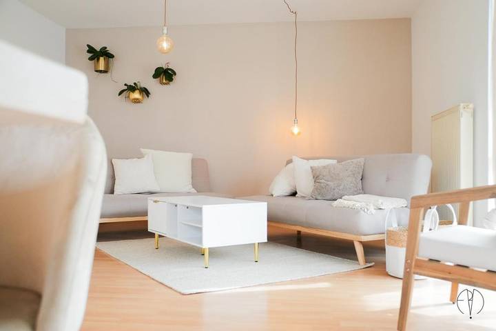 Ferienwohnung für 6 Personen, mit Balkon und Terrasse sowie Ausblick