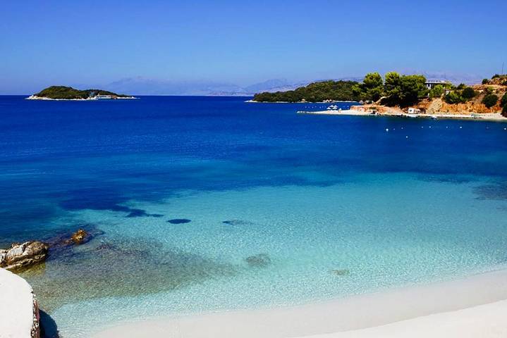 Gîte pour 4 personnes, avec Balcon et Vue dans Ksamil