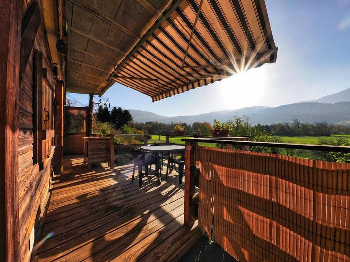 Apartamento de vacaciones para 3 personas, con jardín y vistas - 1