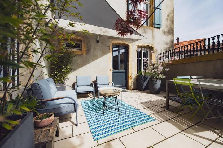 Appartement de vacances pour 4 personnes, avec terrasse