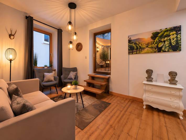 Holiday Home 'Moselle at Your Door – Cellar Bar' with Terrace and Wi-Fi in Merl, Zell (Mosel)
