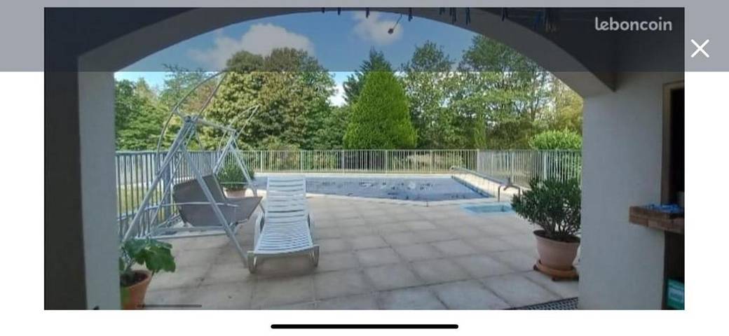 Appartement de vacances pour 2 personnes, avec Terrasse ainsi que Jardin et Piscine
