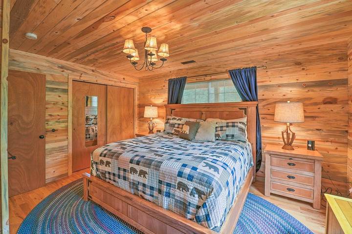 Blockhütte für 6 Personen, mit Balkon/Terrasse - 1