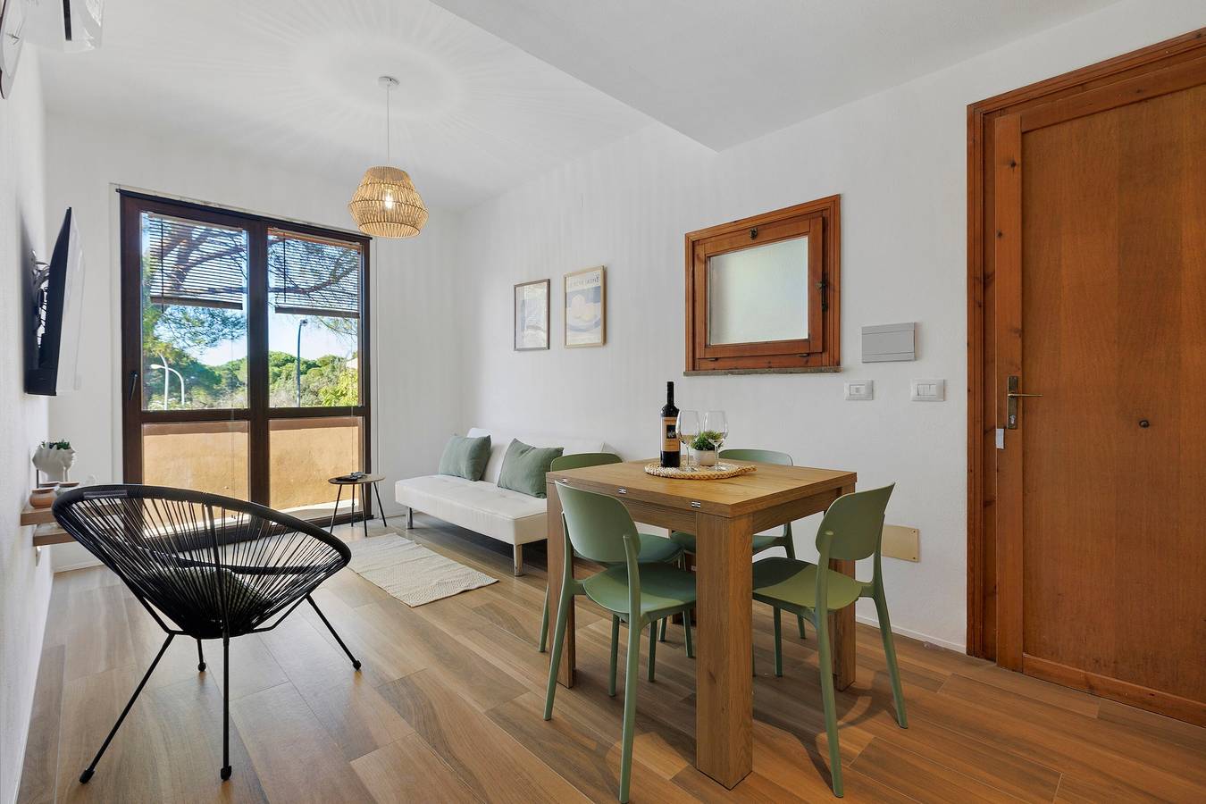 Apartamento entero, Apartamento 'Salsedine's House' con jardín privado, Wi-Fi y aire acondicionado in Arboriamar, Sorso