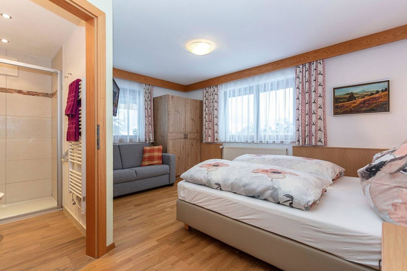 Ganze Ferienwohnung, Haus Mitterhorn im Pillerseetal - Ferienwohnung B in Loferer und Leoganger Steinberge, Sankt Ulrich am Pillersee