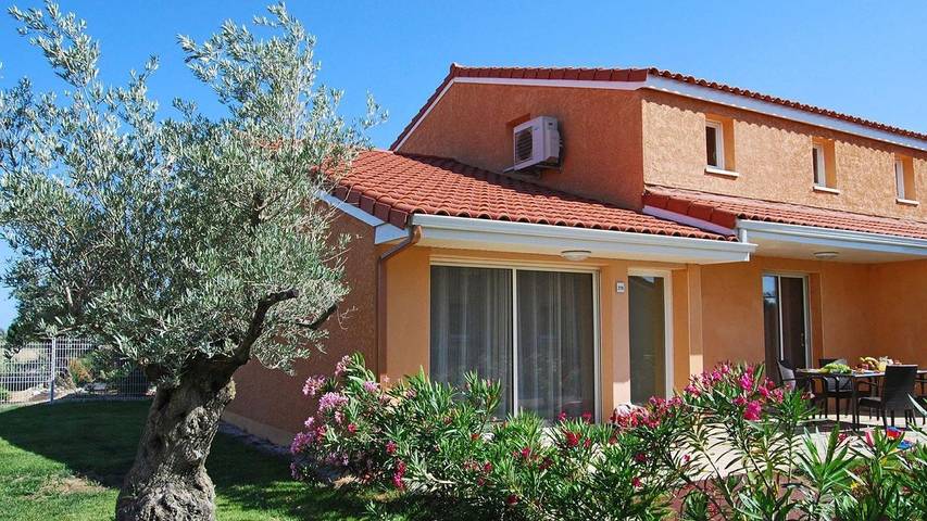 Maison de vacances pour 4 personnes, avec piscine et jardin à Torreilles