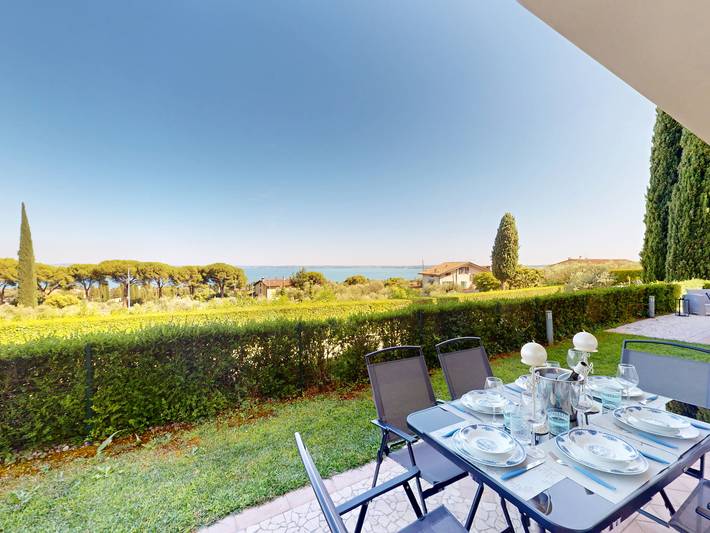 Ferienwohnung für 6 Personen, mit Seeblick und Garten in Moniga del Garda - 3