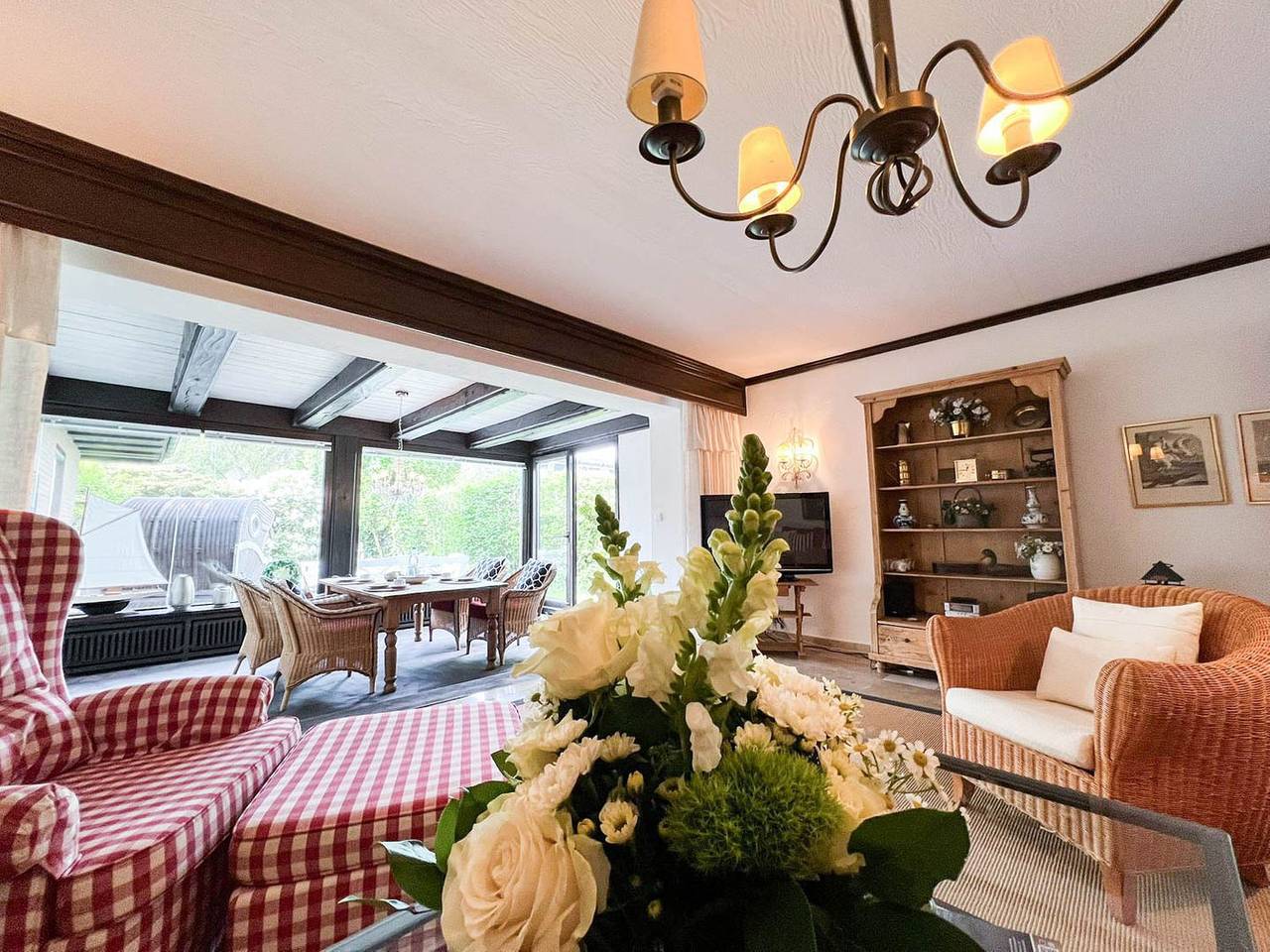 Ganze Wohnung, Unser Ferienhaus Kerstin bietet Ihnen mit ca.110m² viel Platz für erholsamen Urlaub in Westerland, Sylt (Gemeinde)
