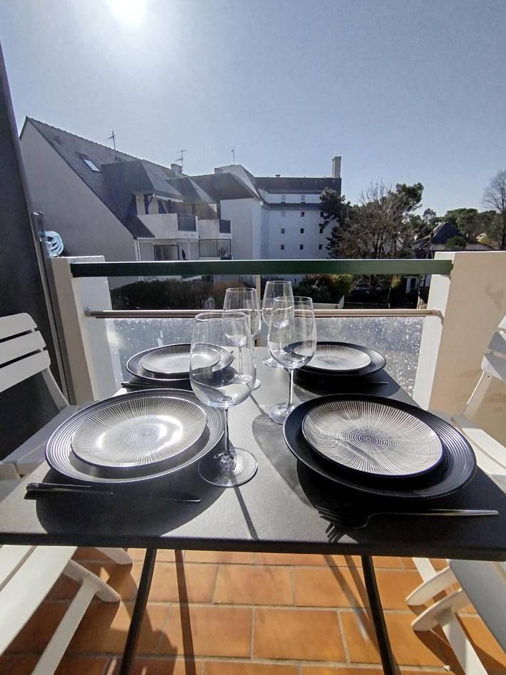 Studio für 4 Personen, mit Balkon in La Baule-Escoublac - 2