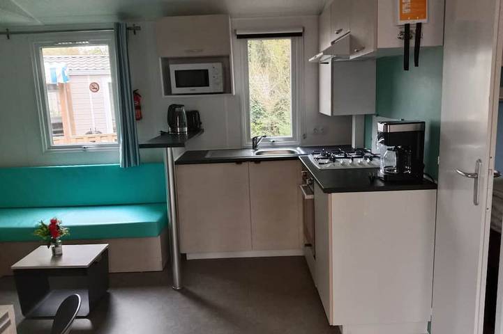 Mobil home pour 6 personnes, avec piscine - 1